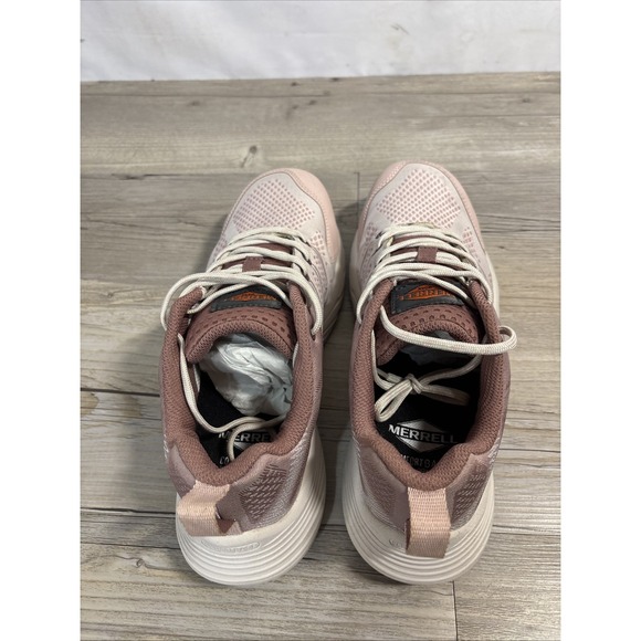 Women's Merrell Moab Flight 7.5 Pink Composite Toe Safety Shoe J005234 - Picture 7 of 10